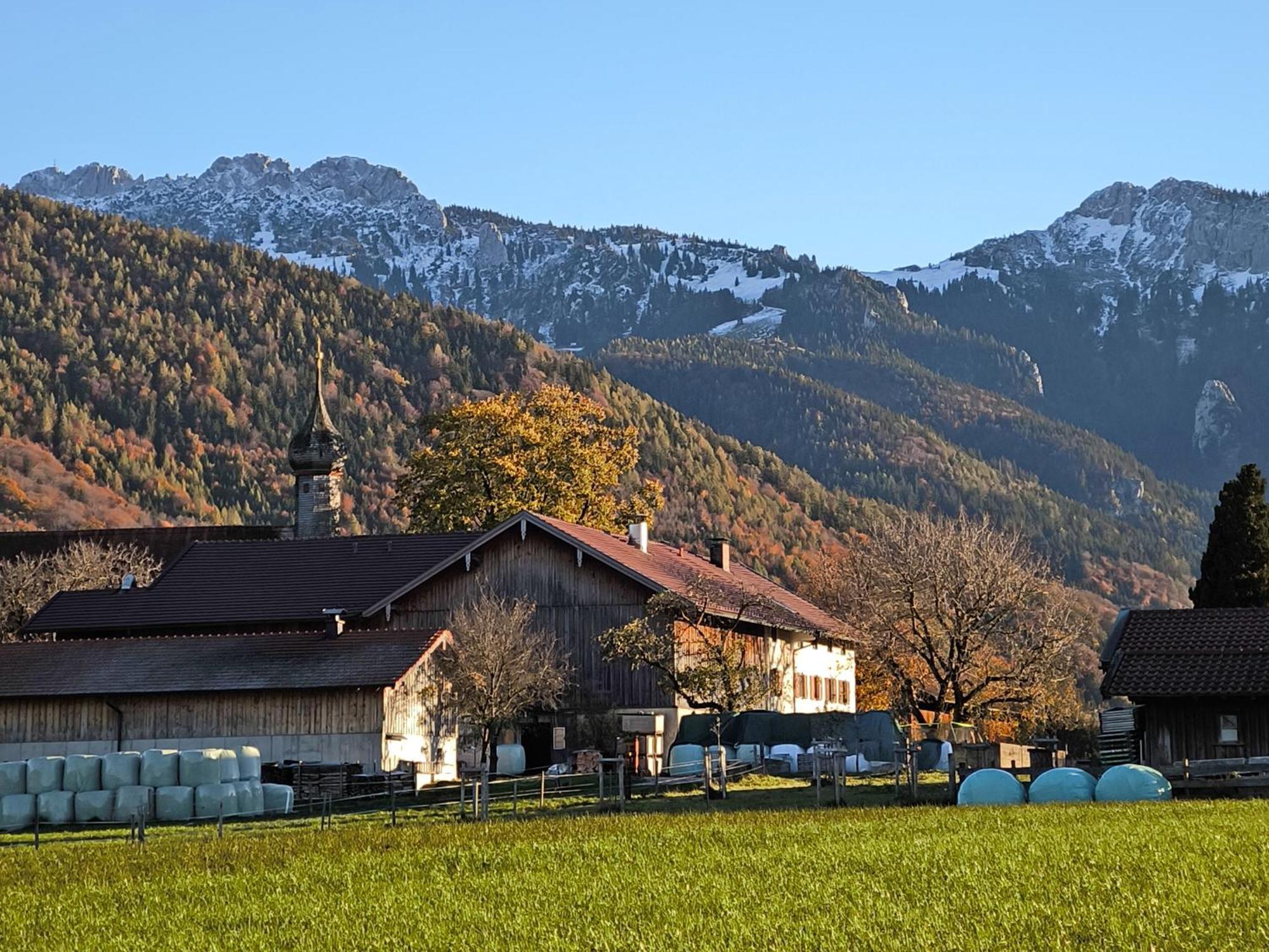 Villa Bauernhof Geigerhof Aschau im Chiemgau Exterior foto